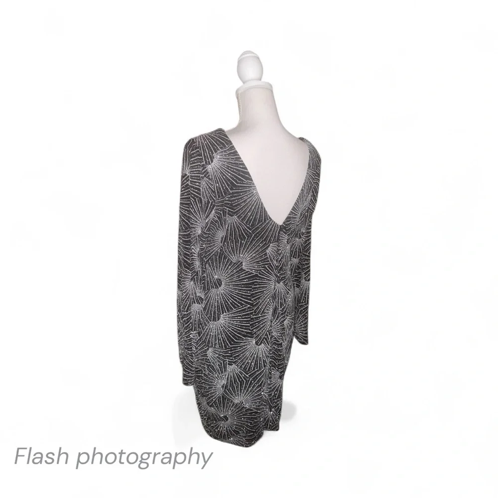 🌟 Charlotte Russe Sequin Firework Dress | Size 1X | BNWT | New Year’s Chic!! - Picture 2 of 3